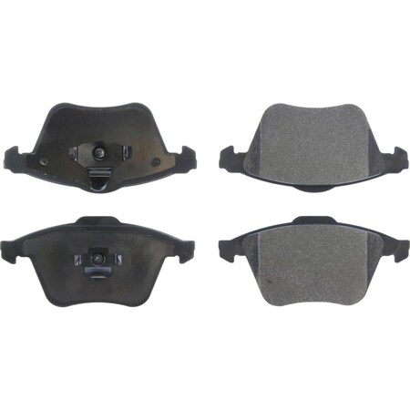 Centric Posi Quiet Semi-Metallic Brake Pads with Hardware , Posi Quiet 104.09152 104.09152